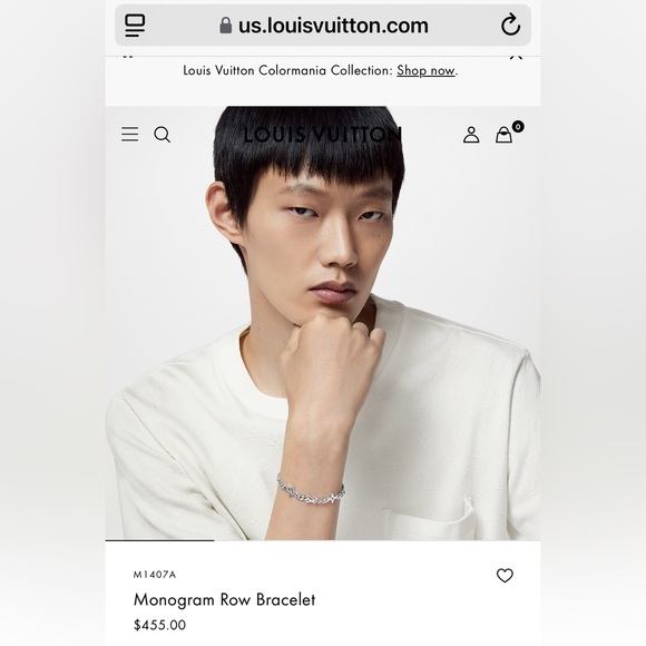 Louis Vuitton Monogram Row Bracelet - Brand New - Picture 7 of 7